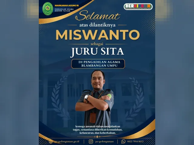 Kartu ucapan Pengadilan Agama Gedong Tataan (foto 7 dari 78)