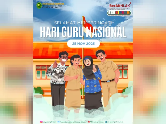 Kartu ucapan Pengadilan Agama Gedong Tataan (foto 20 dari 78)