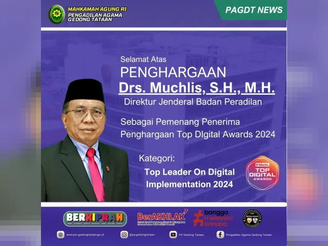 Kartu ucapan Pengadilan Agama Gedong Tataan (foto 48 dari 73)