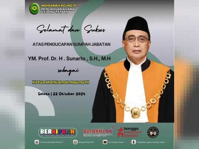 Kartu ucapan Pengadilan Agama Gedong Tataan (foto 55 dari 73)
