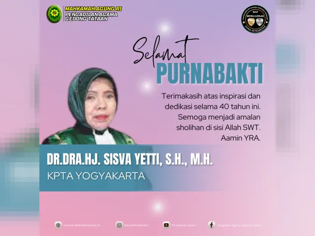 Kartu ucapan Pengadilan Agama Gedong Tataan (foto 67 dari 73)